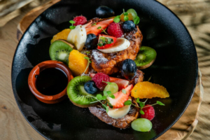 French toast met fruit